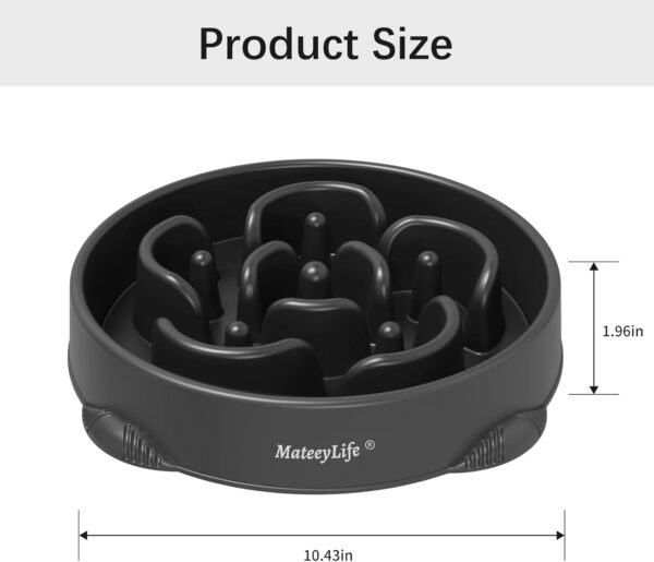 Large Slow Feeder Dog Bowls - Image 6