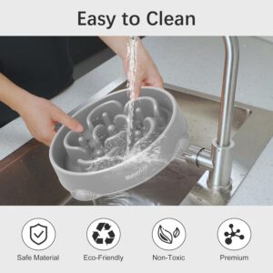 Large Slow Feeder Dog Bowls