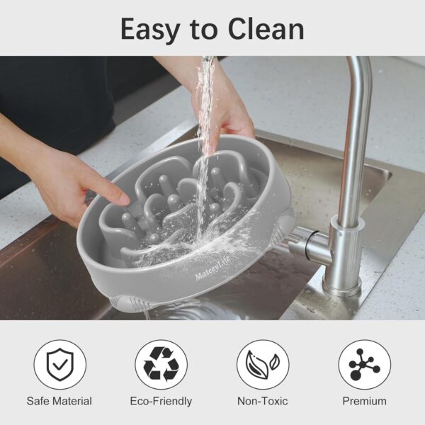 Large Slow Feeder Dog Bowls - Image 2