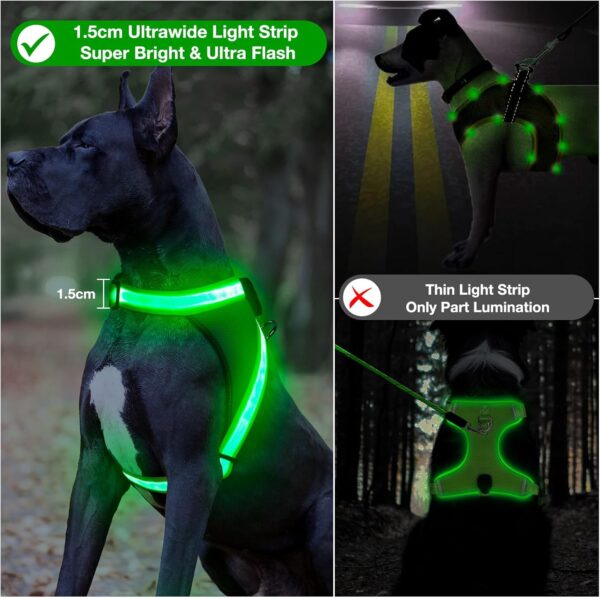 Light Up Dog Harness - Image 2